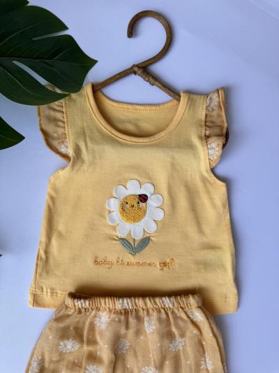 Summer Çiçekli İkili Takım
