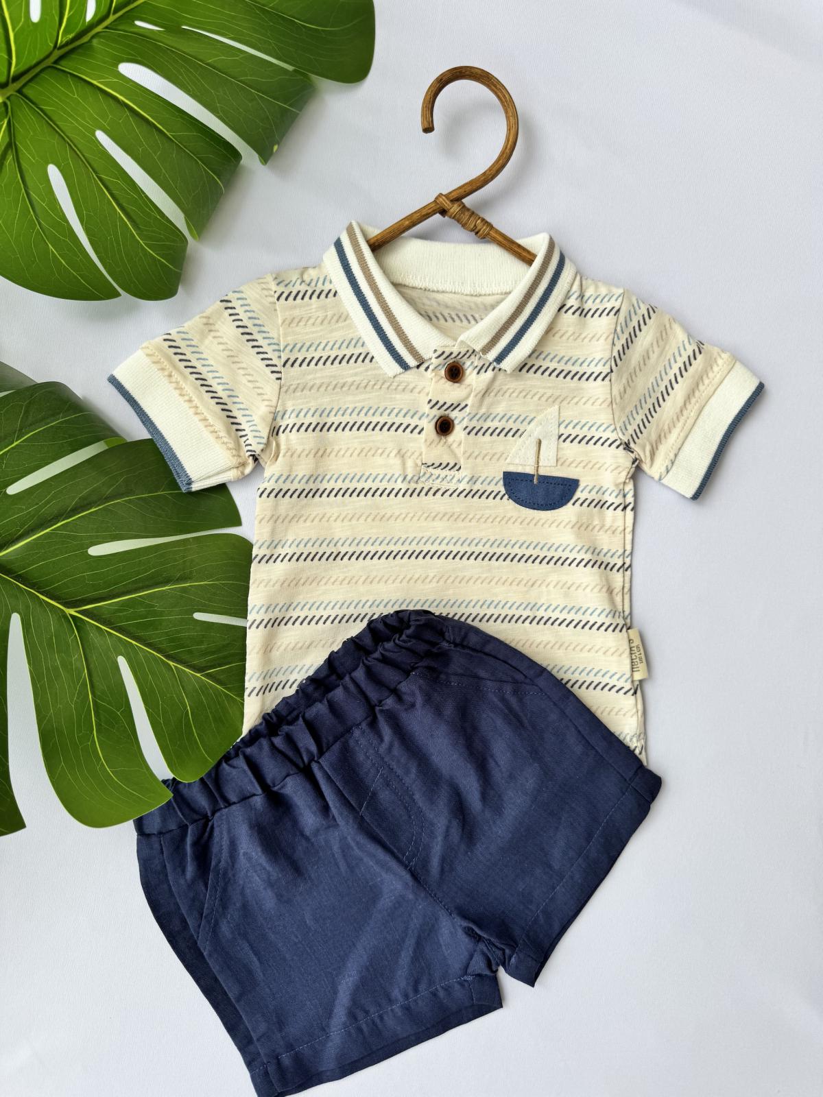 Yelken Desenli Takım